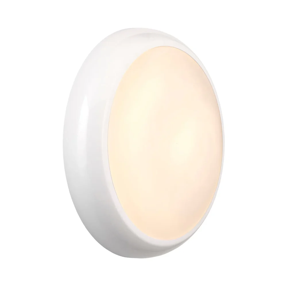 Saxby HeroULTRA IP65 15W LED Batten – Matt White Textured & Opal PC, Standard
