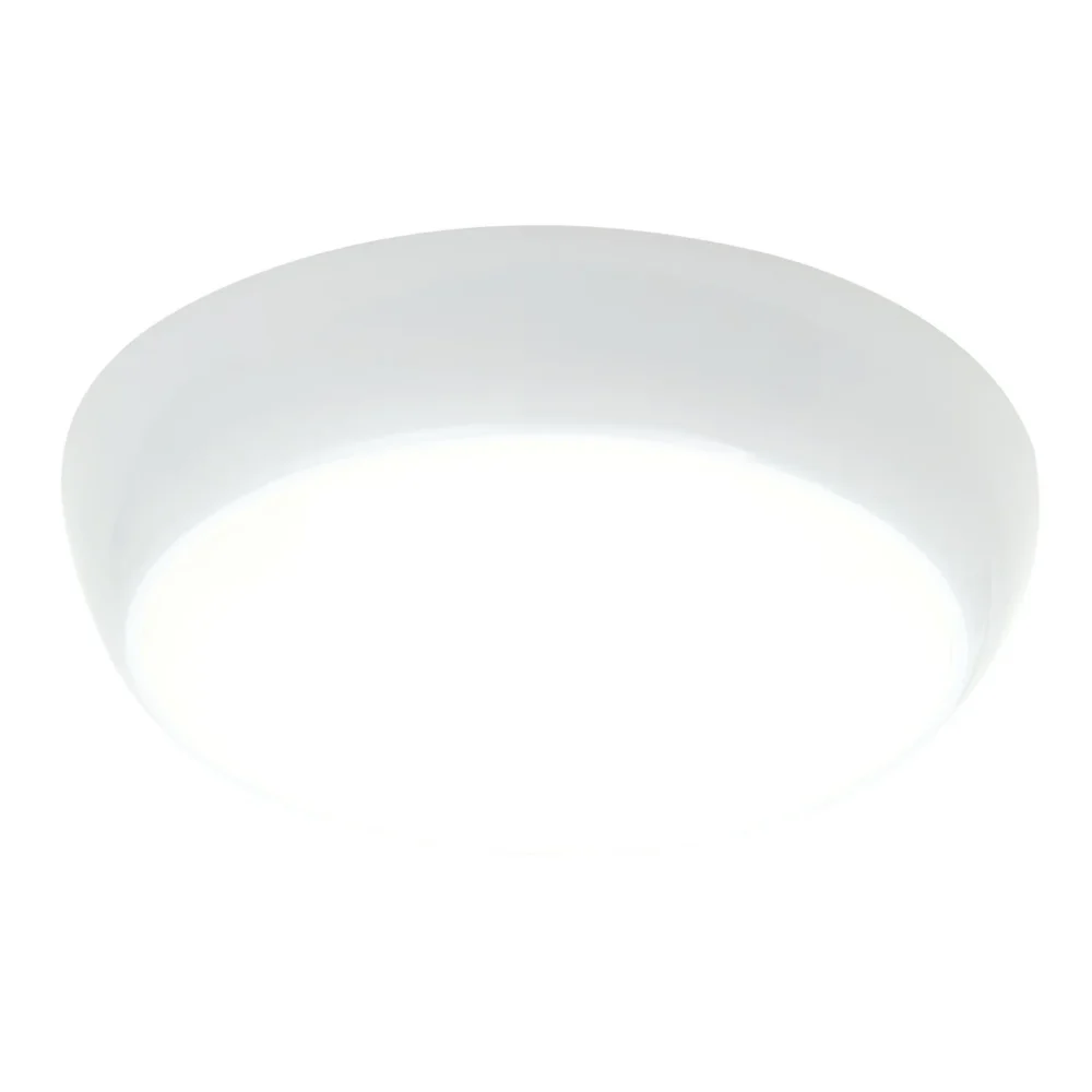 Saxby Vigor IP65 16W LED Batten – 2 /16W Gloss White & Opal PC, Cool White, Emergency & Microwave Options