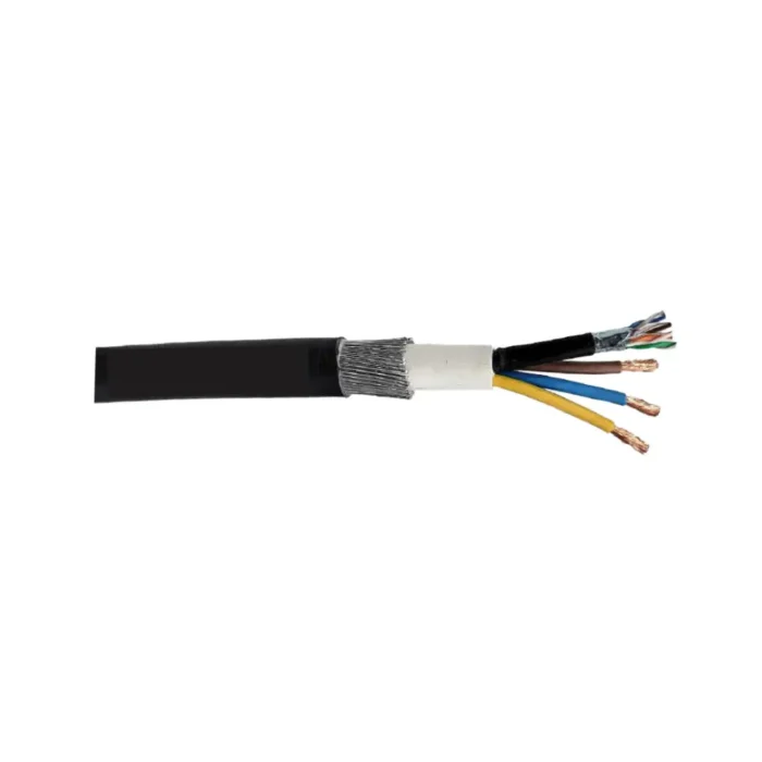 Ascent EV Charging 6.0mm 3-Core SWA LSZH Power + 4PR CAT6A F/FTP Cable - Cut to Length sold per 1 metre