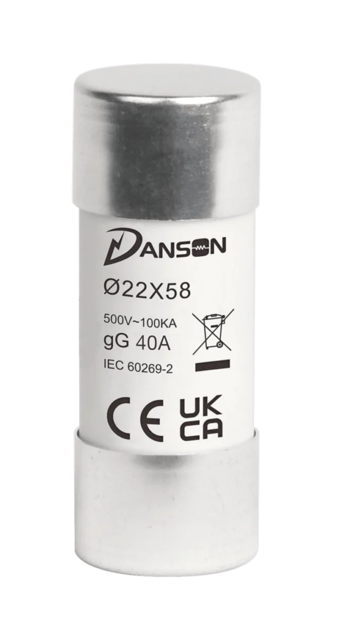 Danson Fuses – 22×58mm / 30×58mm, 40A to 125A