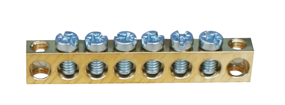 Danson Terminal Bar with Screws – Neutral & Earth Types