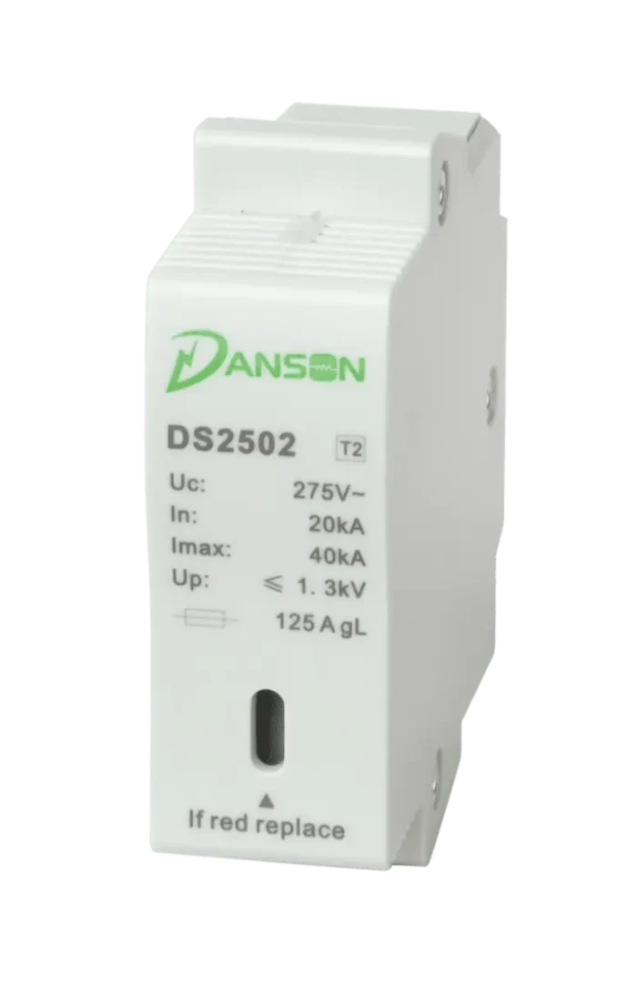 Pluggable SPD Module Type II – 20-40kA – 275V AC – L-N / N-PE / 1P+N