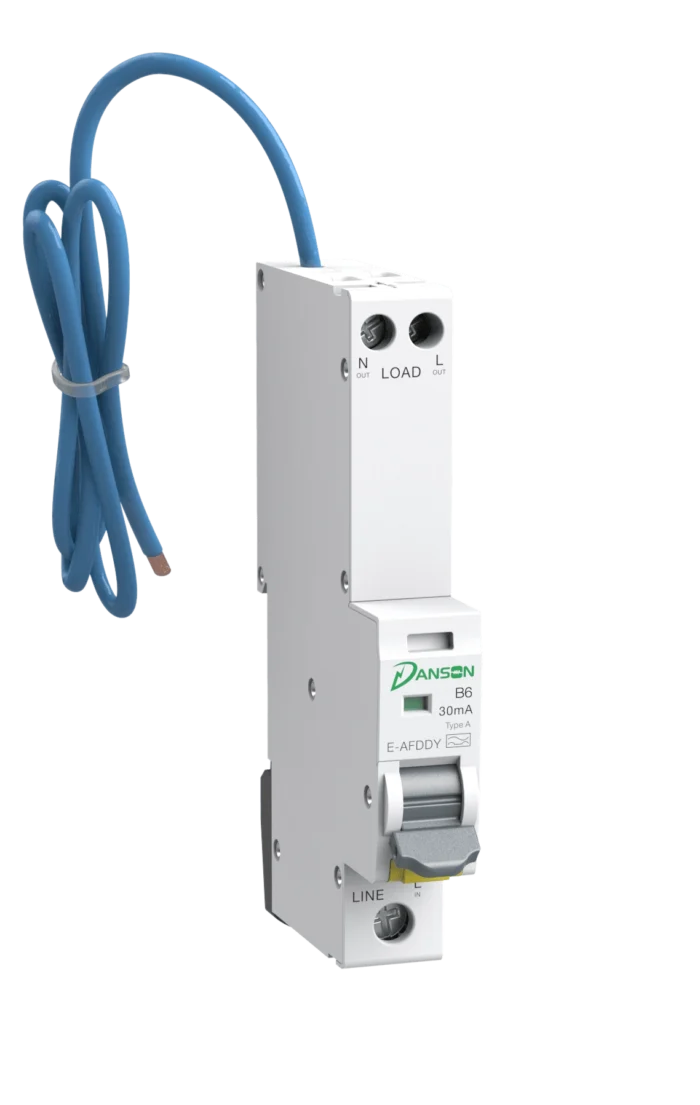 AFDD RCBO 6kA 1P+N Single Module 30mA 230V Type A