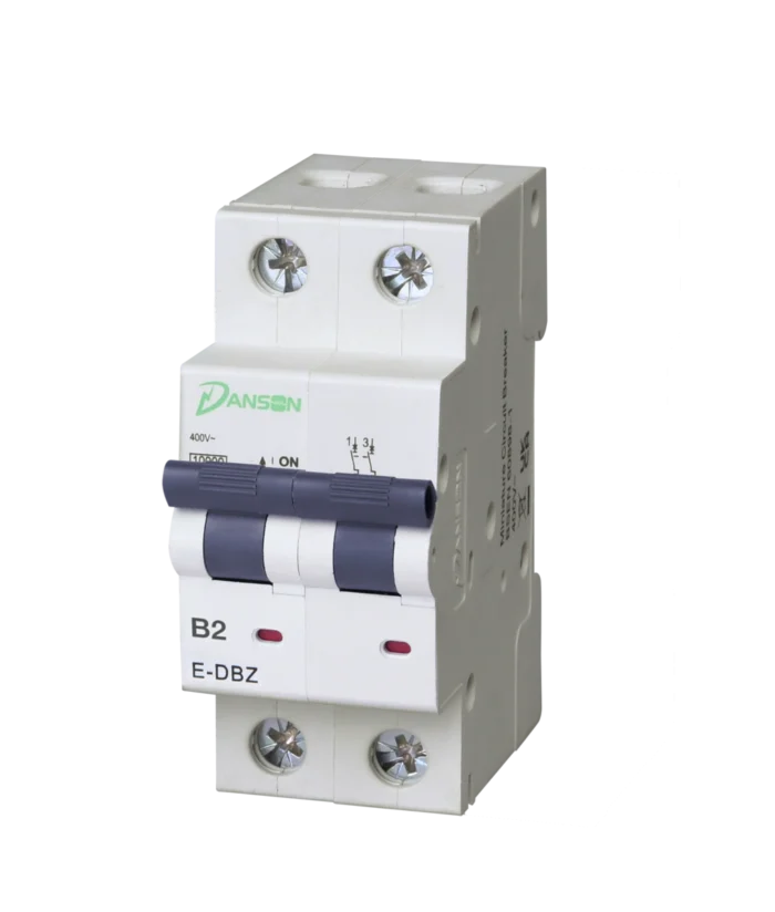 MCB 10kA D.P. Double Module 400V AC