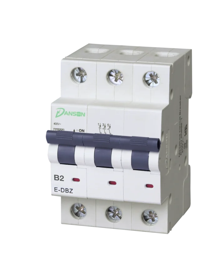 MCB 10kA 3P 3 Module 400V AC