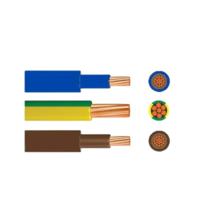 Meter Tails Pack 16mm Brown & Blue 6181Y & 16mm Green/Yellow 6491X