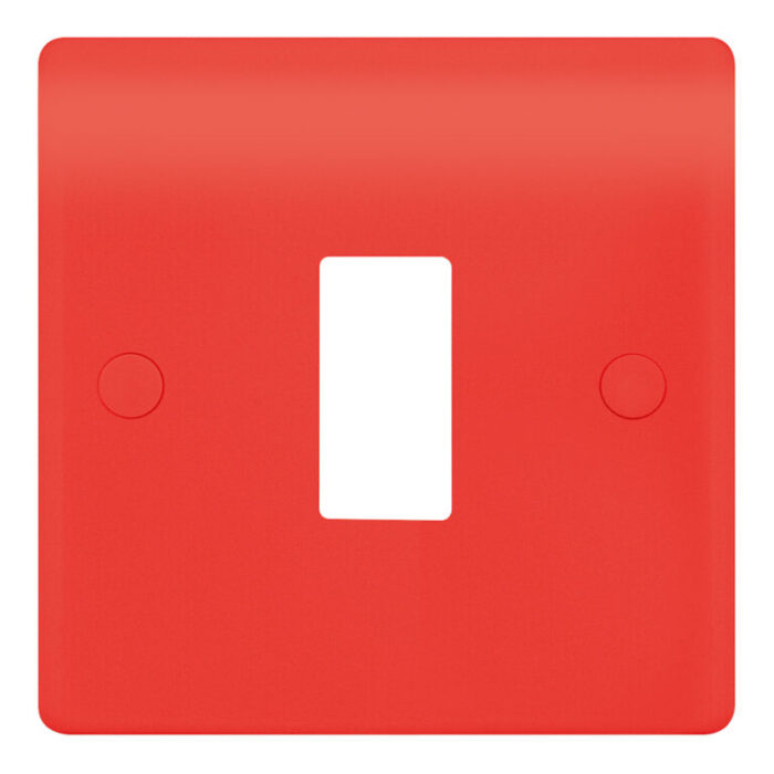 Smooth Modular Plate for use with Smooth Modules – Red